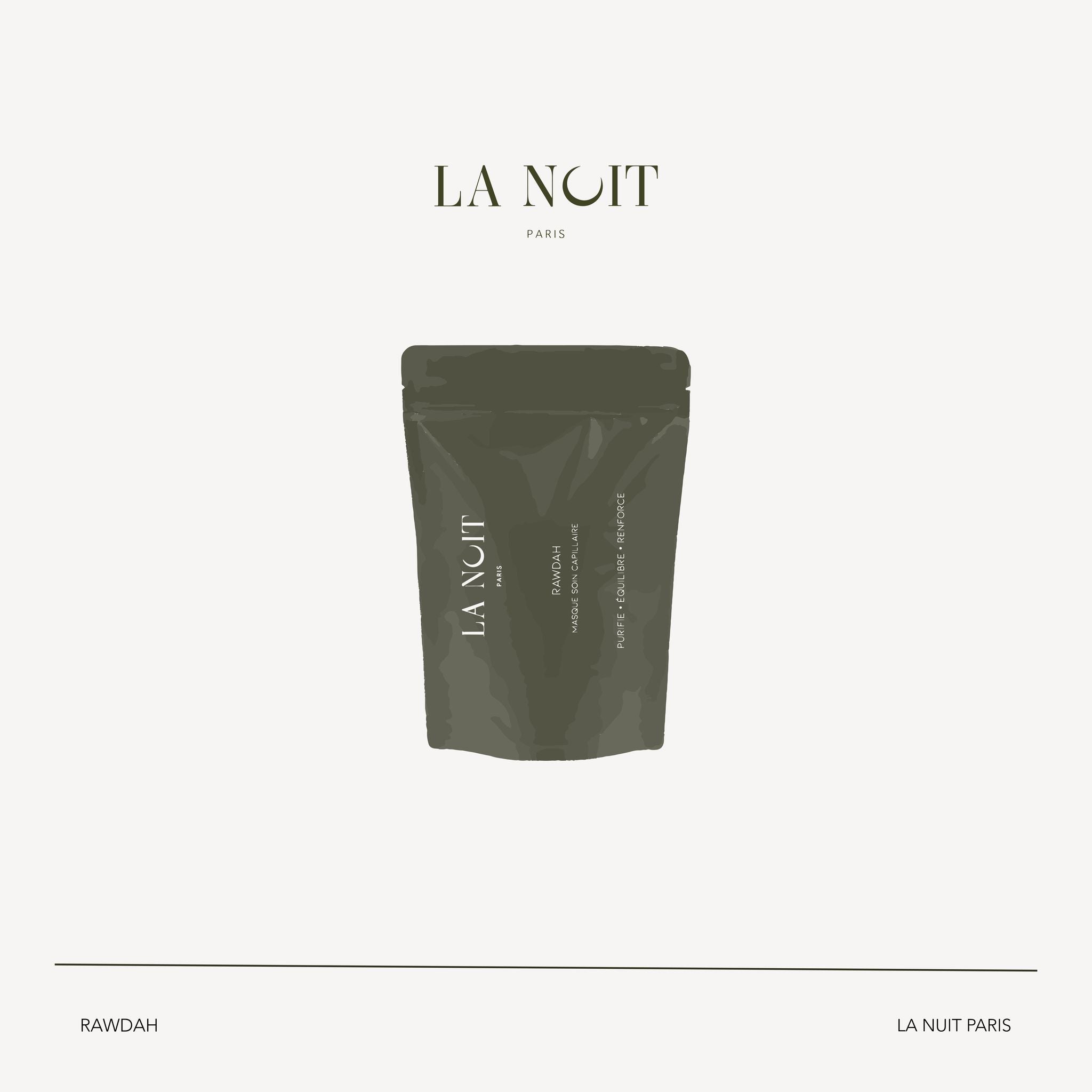 RAWDAH Masque Soin Capillaire